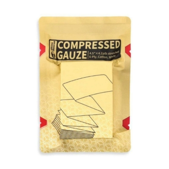 RHINO RESCUE COMPRESSED GAUZE ΑΙΜΟΣΤΑΤΙΚΗ ΓΑΖΑ ΕΜΠΟΤΙΣΜΟΥ Z-FOLD