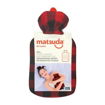 ΘΕΡΜΟΦ. ΝΕΡΟΥ MATSUDA ΜΕ ΕΠΕΝΔΥΣΗ FLEECE 2.2LT