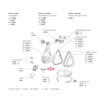 MIRAGE QUATRO PORT CAPS 2PK
